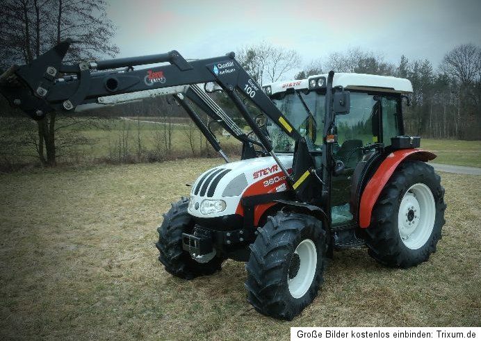 Steyr Kompakt 360, 60 PS Allrad, Kabine mit Heizung und Radio, 40 km ,