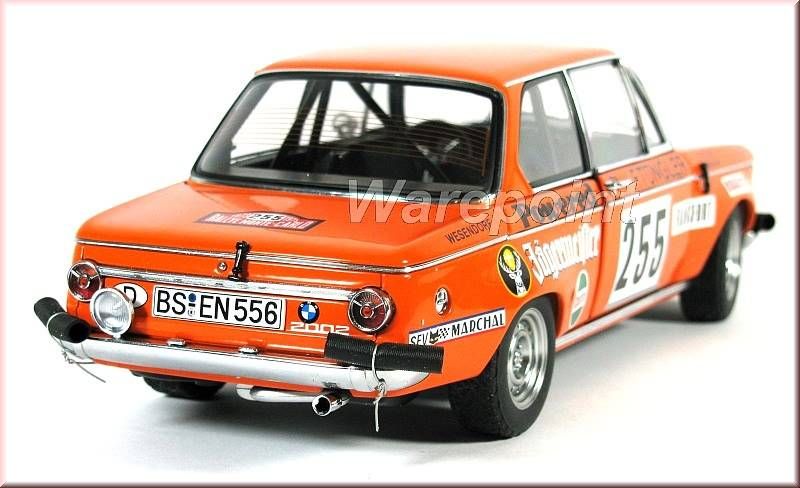 BMW 2002 MONTE CARLO Rallye 1973   Jägermeister   118   AUTOART