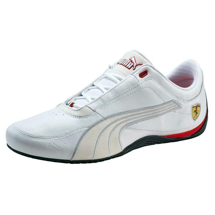 Puma Drift Cat 4 SF Ferrari Carbon Schuhe Sneaker Herren Weiß