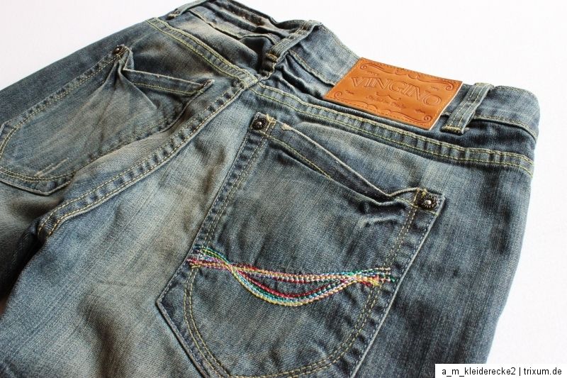 VINGINO °Jeans° CAPRI DONNA °Damenkoll.°Bunte Stickerei °Stretch