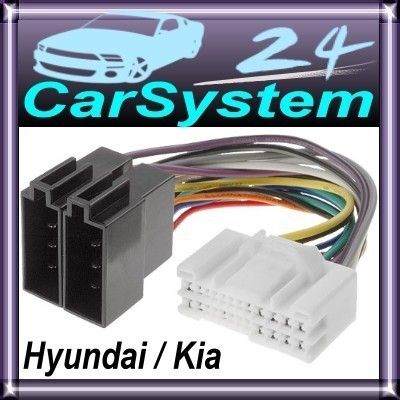 Hyundai / KIA Radioadapter ISO Radio Adapter #8 / 638