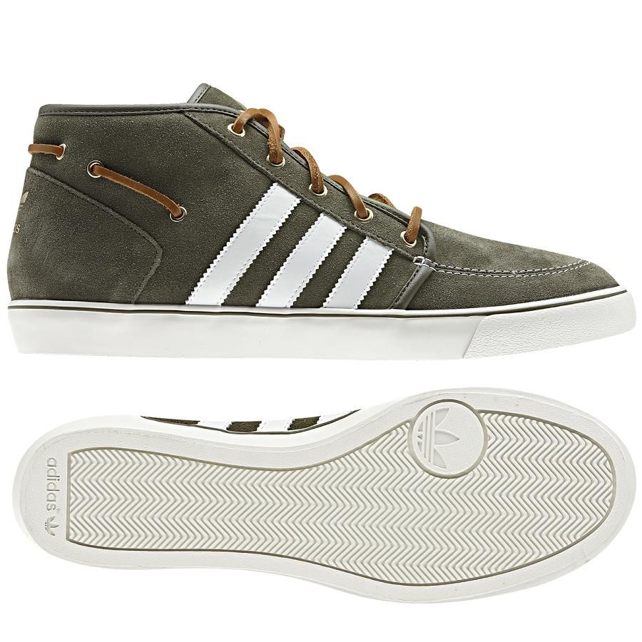 Adidas Originals Court Deck Vulc Mid Oak Mid Cut Sneaker Schuhe Herren