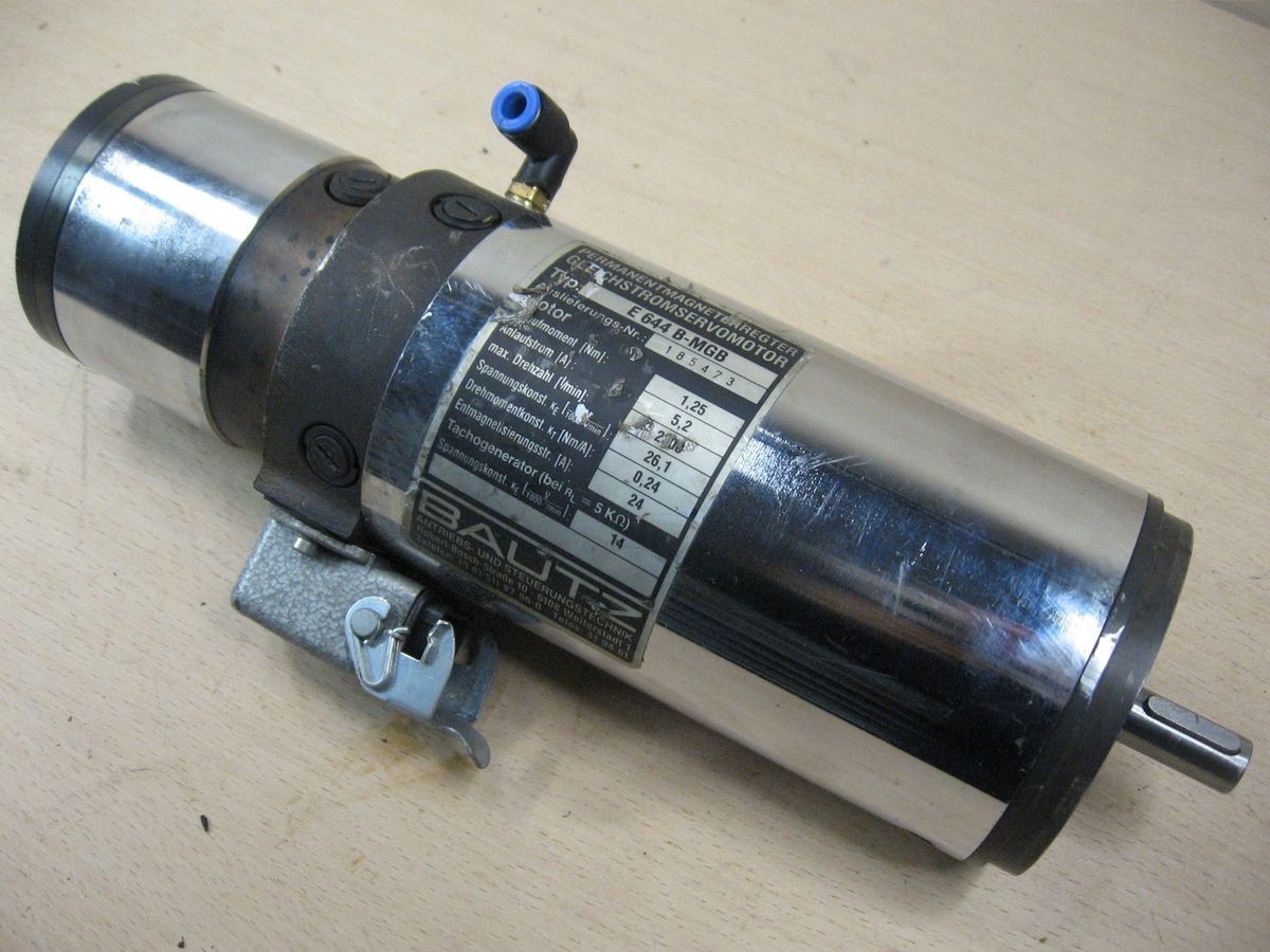 Bautz DC Servomotor E 644 B MGB (R2 / B4)