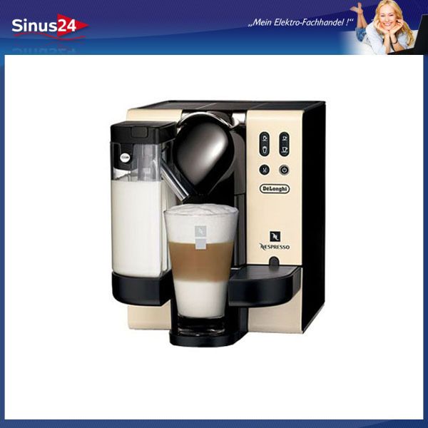 DeLonghi EN 660 / EN660 Lattissima Nespressomaschine Creme Weiß NEU