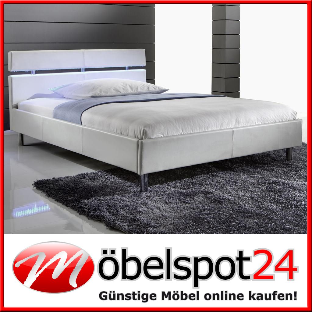 Polsterliege Doppelbett Bett Betten Futonbett Polsterbett Joy 140x200