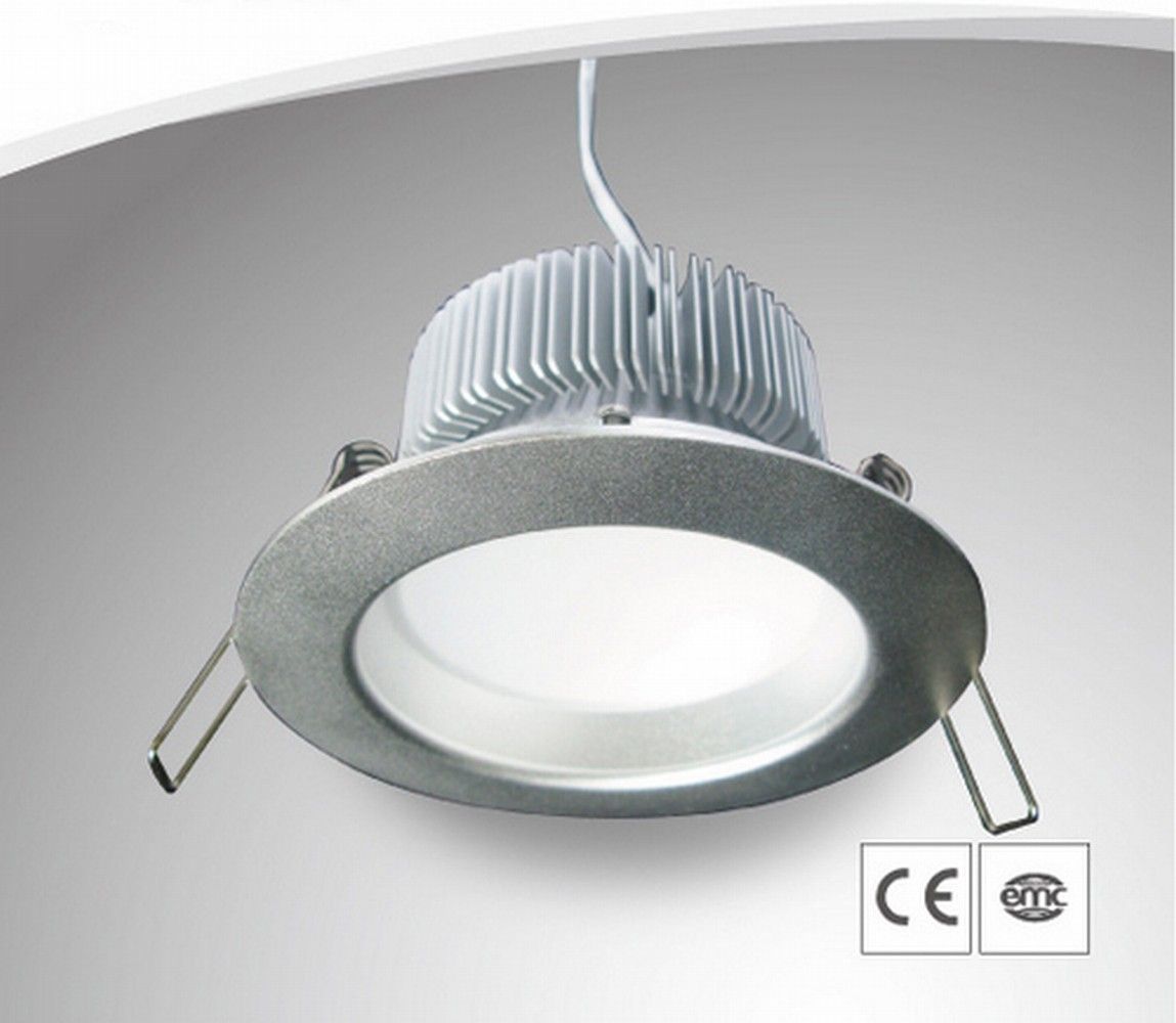 230V LED Einbaustrahler 6x2W 670 Lumen warmweiß   dimmbar   Gehäuse