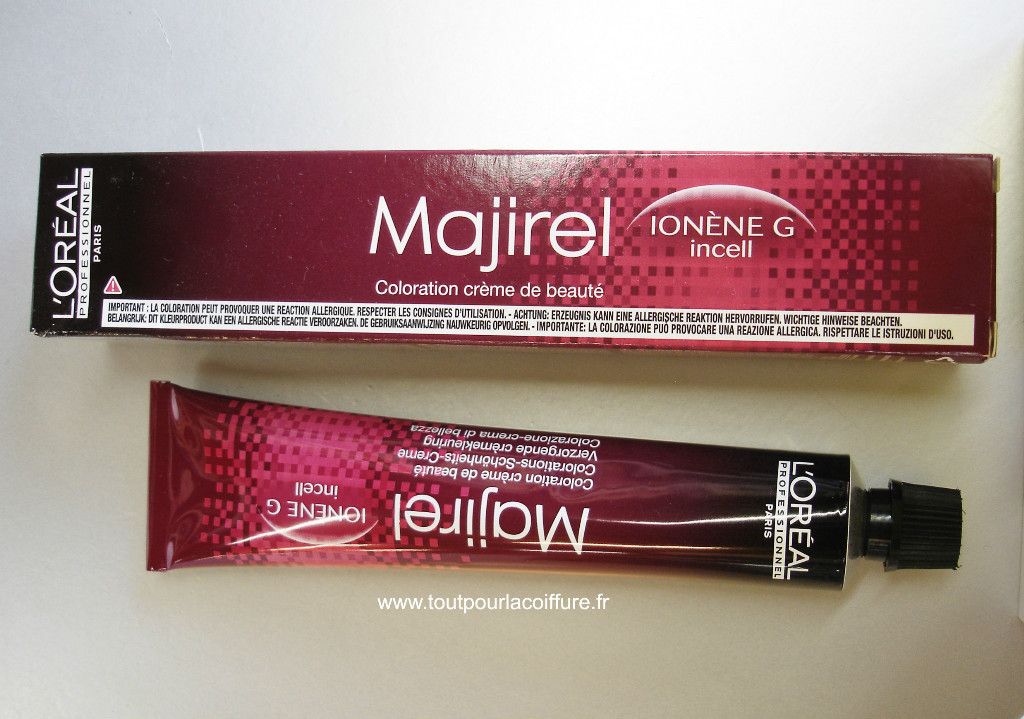 SAISIR  COLORATION MAJIREL OREAL IONENE G INCELL TUBE DE 50 ML