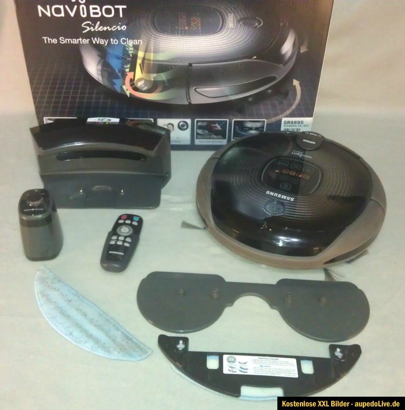 Samsung NaviBot SR8895 Silencio Staubsauger Roboter /Virtual Guard