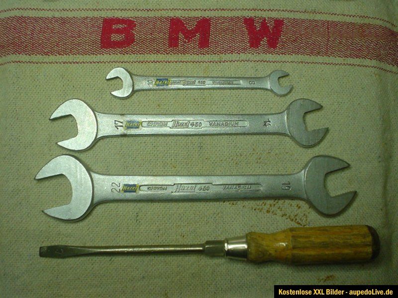 Original BMW 501 502 503 507 Bordwerkzeug für Kasten Barockengel 3200