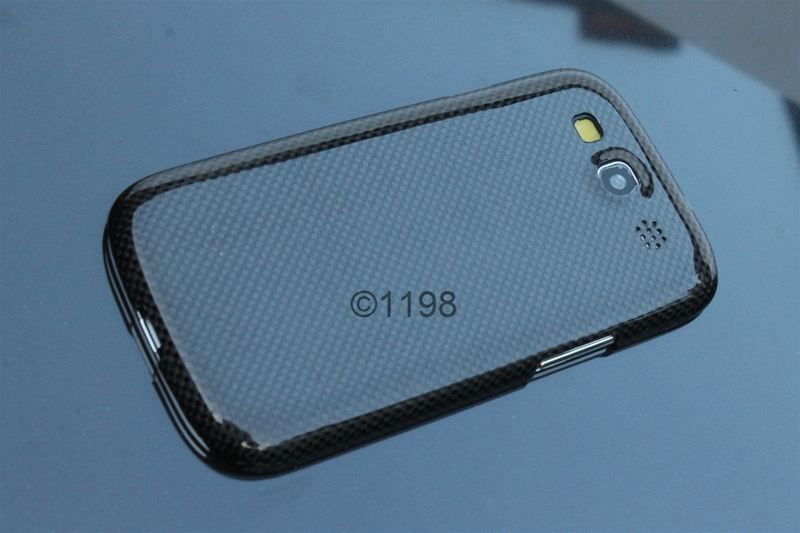 CARBON Hardcase für Samsung Galaxy S3 S 3 i9300 Schutz Hülle Case