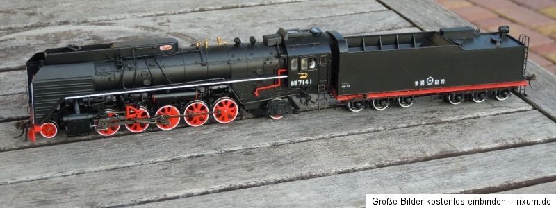 Bachmann Liliput CT00304 H0 Dampflok Baureihe QJ China Ep 4 5 DSS 8