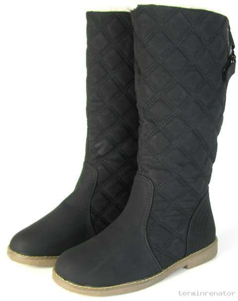 Wadenhohe Damen Stiefel Damenstiefel Winterstiefel Winter Boots teilw