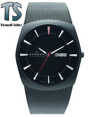 SKAGEN HERREN UHR 694XLTBB TITANIUM TITAN HERRENUHR SLIMLINE TOP