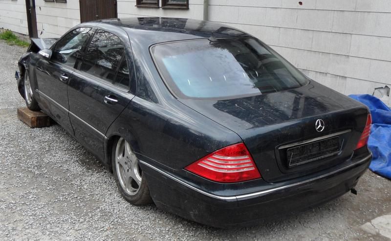 MERCEDES S KLASSE S350 W220 LANG TEILE MOTOR GETRIEBE TÜREN