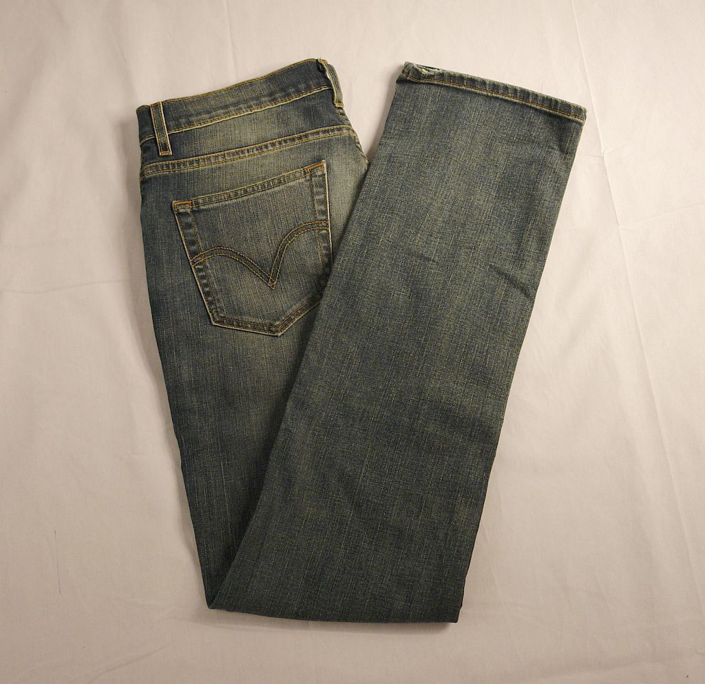 Levis 753 03753.0015 522385 Herrenjeans Hose blau Baumeolle W32 L34