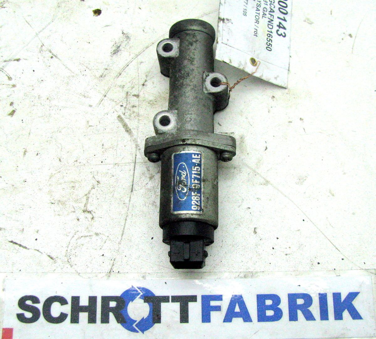 Leerlaufregler LLR 928F 9F715 AE Ford Mondeo GBP 1 8 16V 85 kW 93 96