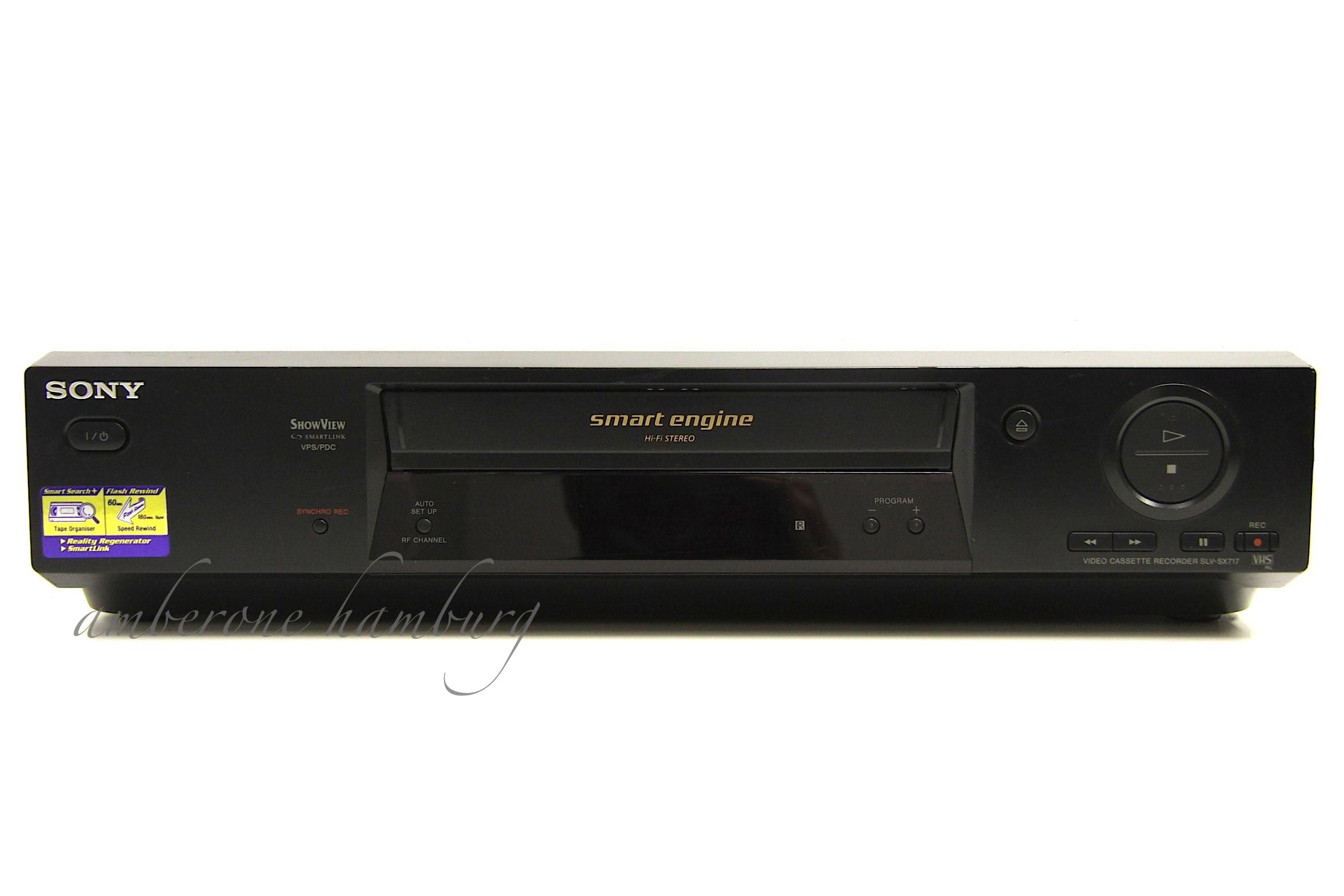 SONY SLV SX717 VIDEORECORDER DEFEKT an BASTLER