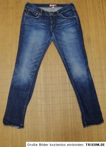 Fit Sqin Hüftjeans, Röhrenjeans, Stretchjeans, W32/L32