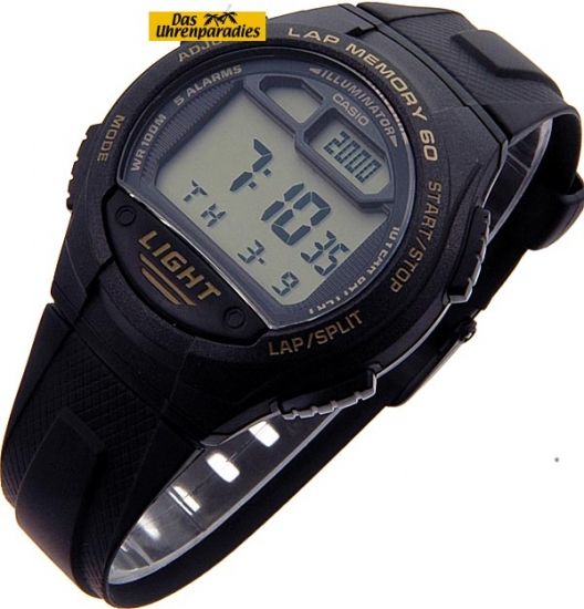 neue CASIO Jugenduhr W 734 9AVEF Rundenspeicher