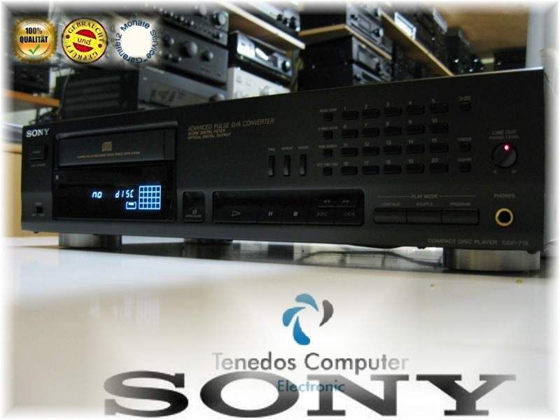 SONY CD PLAYER CDP 715