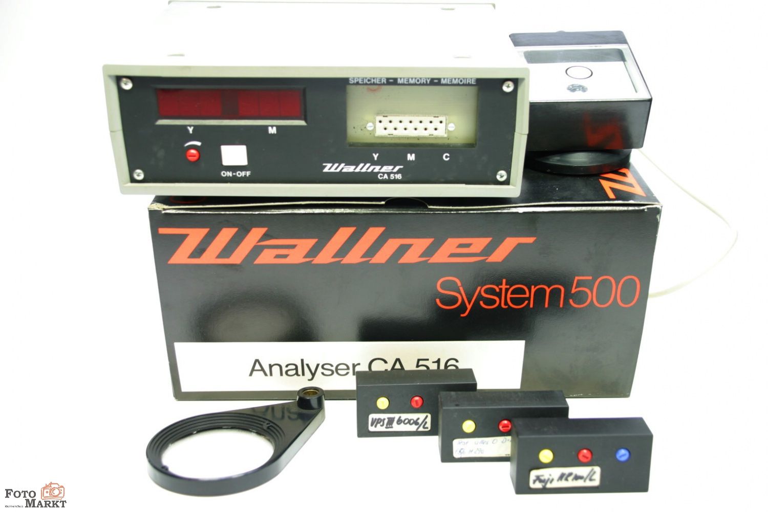 Wallner Turm MC 505 Grundgerät, CA 561 Analyser, LD 517