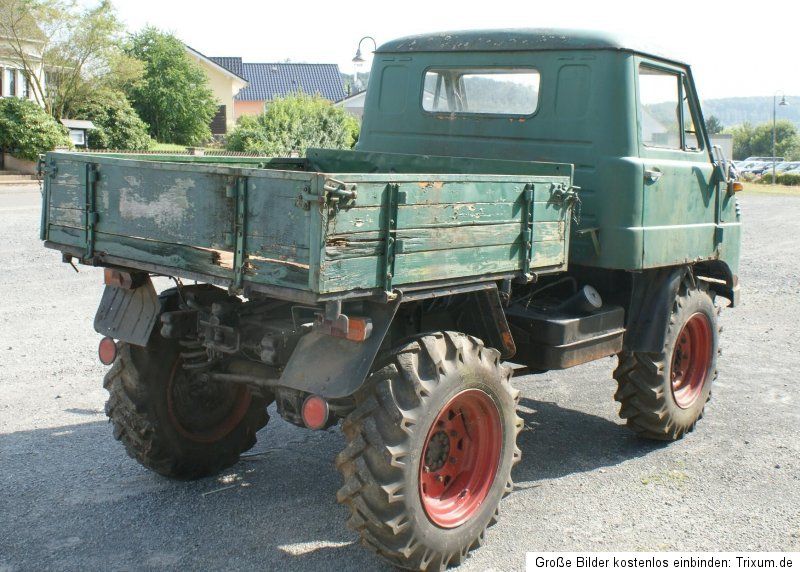 Unimog 411 (Unimog 30), Allrad 4x4, Diesel, 33PS, 6 Gang, EZ08 1963