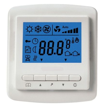 Raumthermostat für Klima Lüftung Klimaanlage #b732