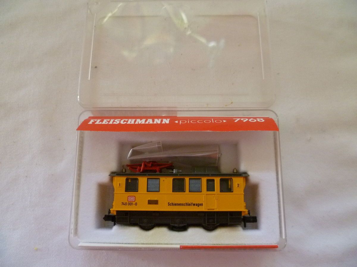 Fleischmann Piccolo 7968 E Lok BR 740 Schienenschleifwagen Neu OVP N