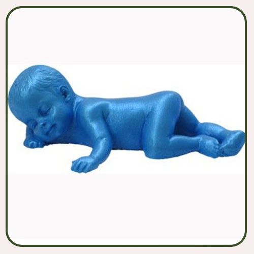 FI Molds Baby seitlich liegend Fondant, Ausstecher Mold