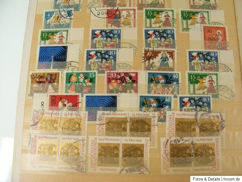 Alben BRD ab alt + 1994   2002 / viele Briefmarken / Sammlung Album