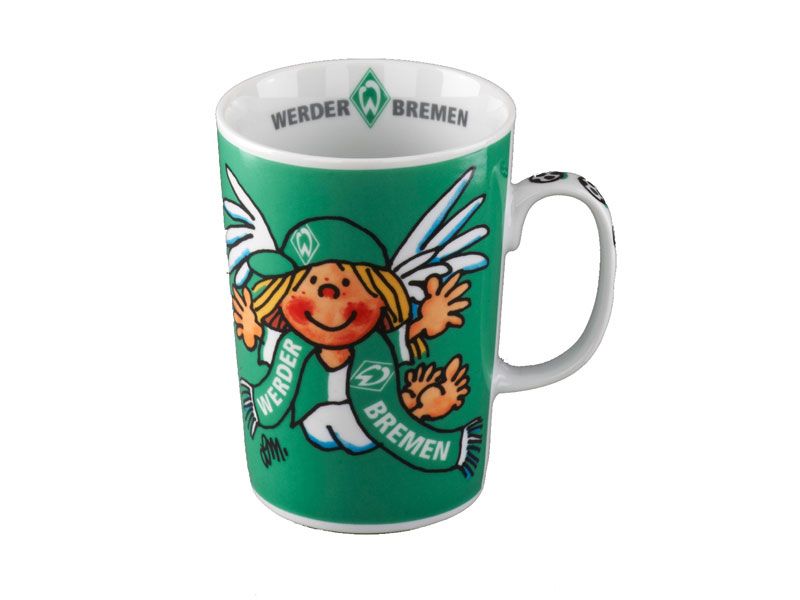 Werder Bremen Tasse Schutzengel *NEUWARE*