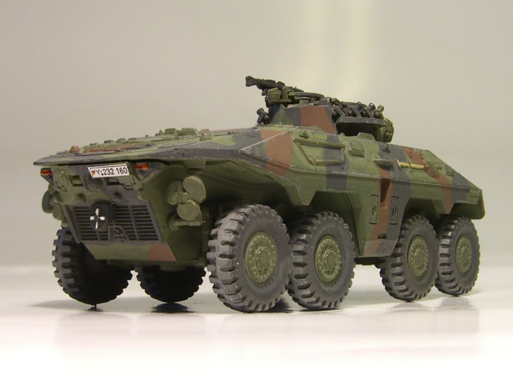 Roco Minitanks Spähpanzer SpähPz Luchs 1 8x8 H0 187