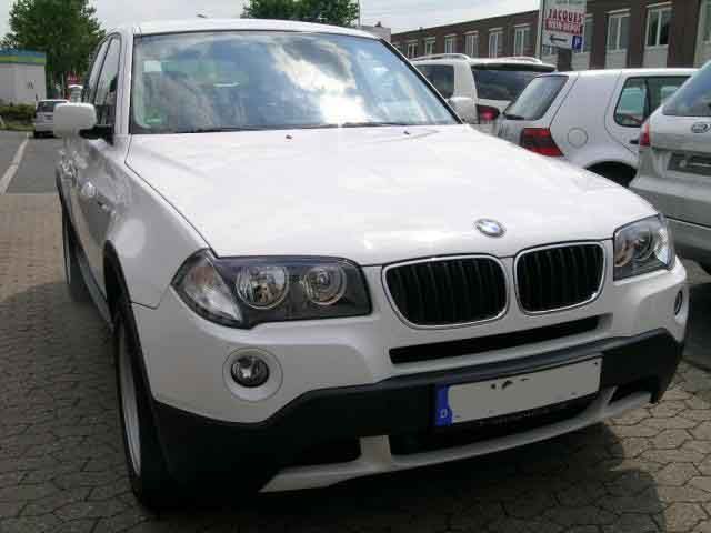 BMW E83 X3 LCI ab Sept.06  2010 NIEREN GRILL SCHWARZER CHROM