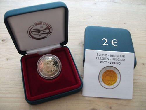 EURO SONDERMÜNZE BELGIEN 2007 PP ## RÖMISCHE VERTRÄGE