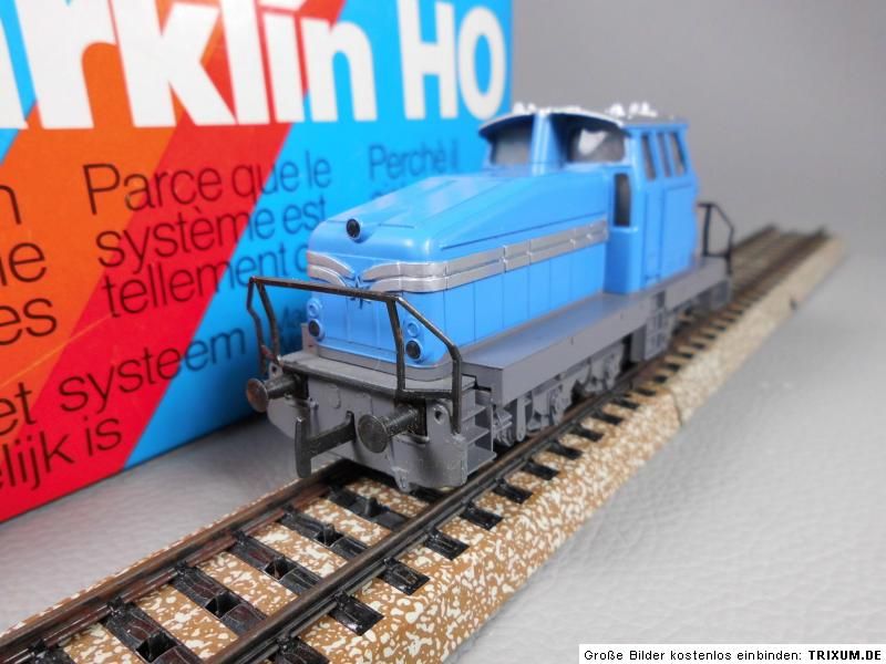 Märklin H0 3078 Henschel Werksdiesellok DHG 500 blau OVP Lok