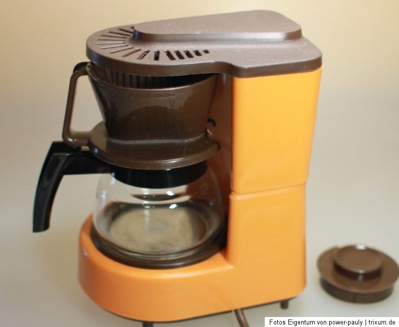 Original 70er Melitta Kaffeemaschine Aromaboy   orange   Panton   0,3l