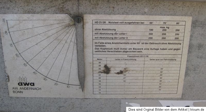 AWA ALU SCHRÄGAUFZUG BAUAUFZUG DACHDECKERAUFZUG GEN ZUSTAND