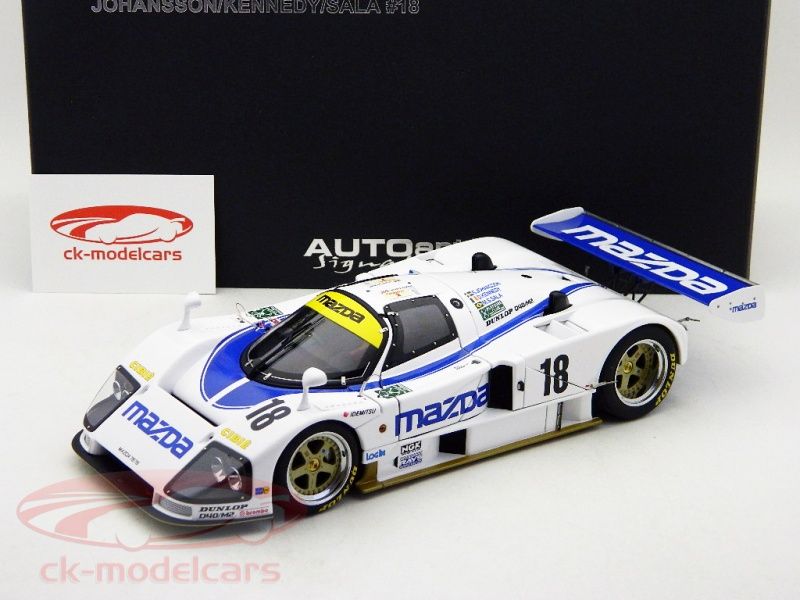 Mazda 787B #18 24h LeMans 1991 Kennedy / Johansson / Sala 118 AutoArt