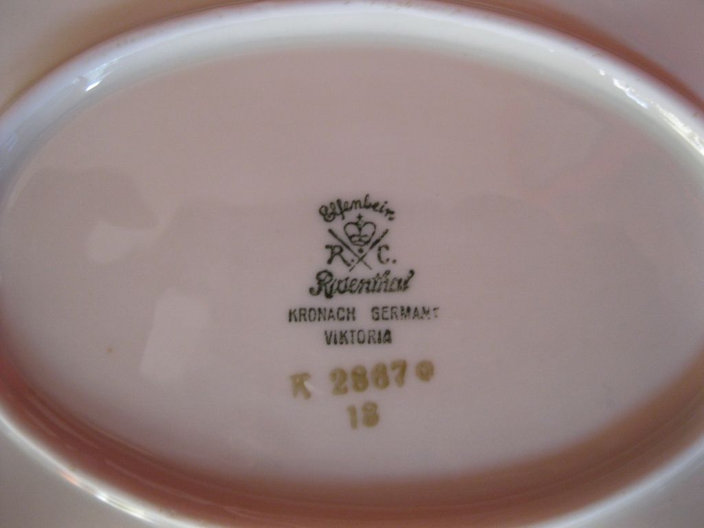 Rosenthal Kronach *Victoria Bärbel* Servierschüssel 26 cm   RAR