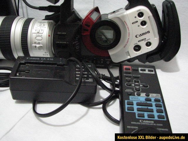 CANON XL 1E CAMCORDER VIDEORECORDER PROFI