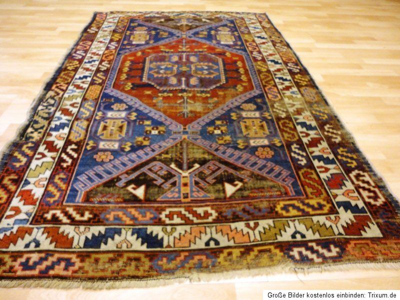 Antiker alter Schirwan KAZAK Carpet Orient Teppich Tappeto Tapis Rug