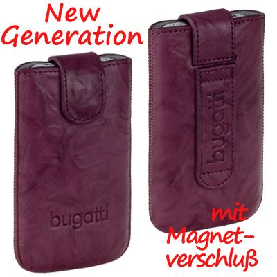 Bugatti Leather Unique burgundy Samsung Galaxy Ace 5830