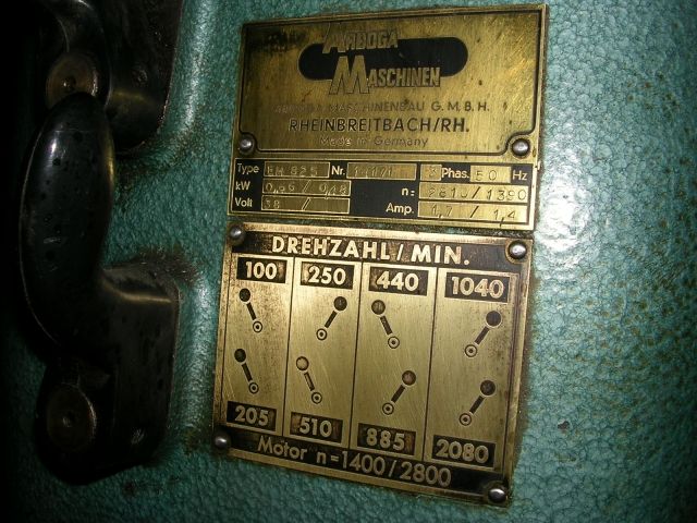 Bohrmaschine Fräsmaschine Bohr Fräse Arboga EM 825