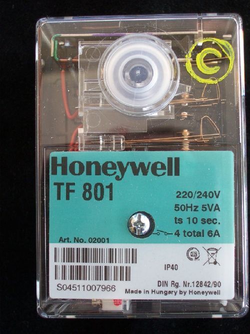Steuergerät Satronic Honeywell TF 801 Ölfeuerungsautomat