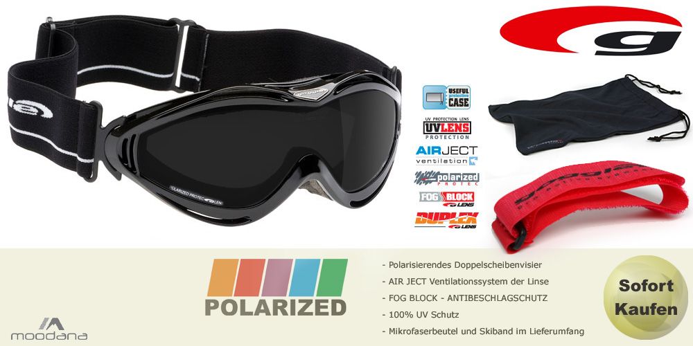 Polarisierende Skibrille Snowboardbrille H786 1P NEU