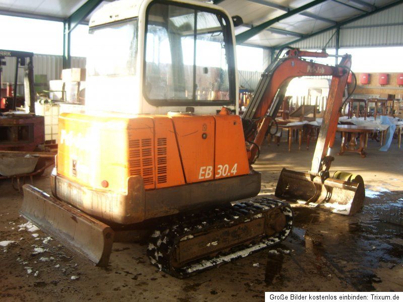 Minibagger Pel Job EB 30.4 Kompaktbagger Hoflader Bagger Radlader