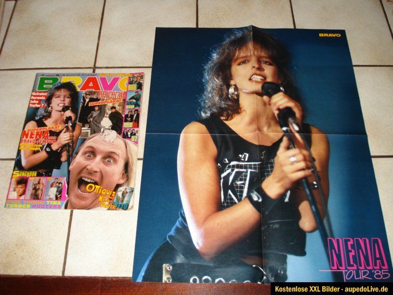 Bravo Nr.38/1985 Elvis Presley/ZZ Top/Nena usw+Superposter Nena