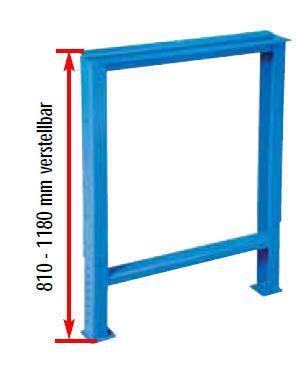 Werkbankfuß Vario 810 bis 1180 mm