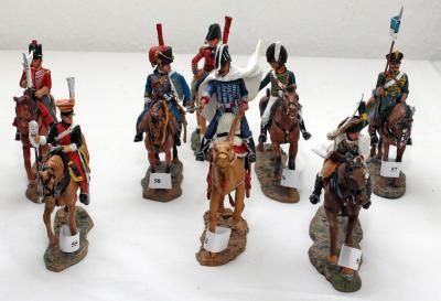 Del Prado Zinnfiguren Napoleonische Kriege Kavallerie Nr. 51 59