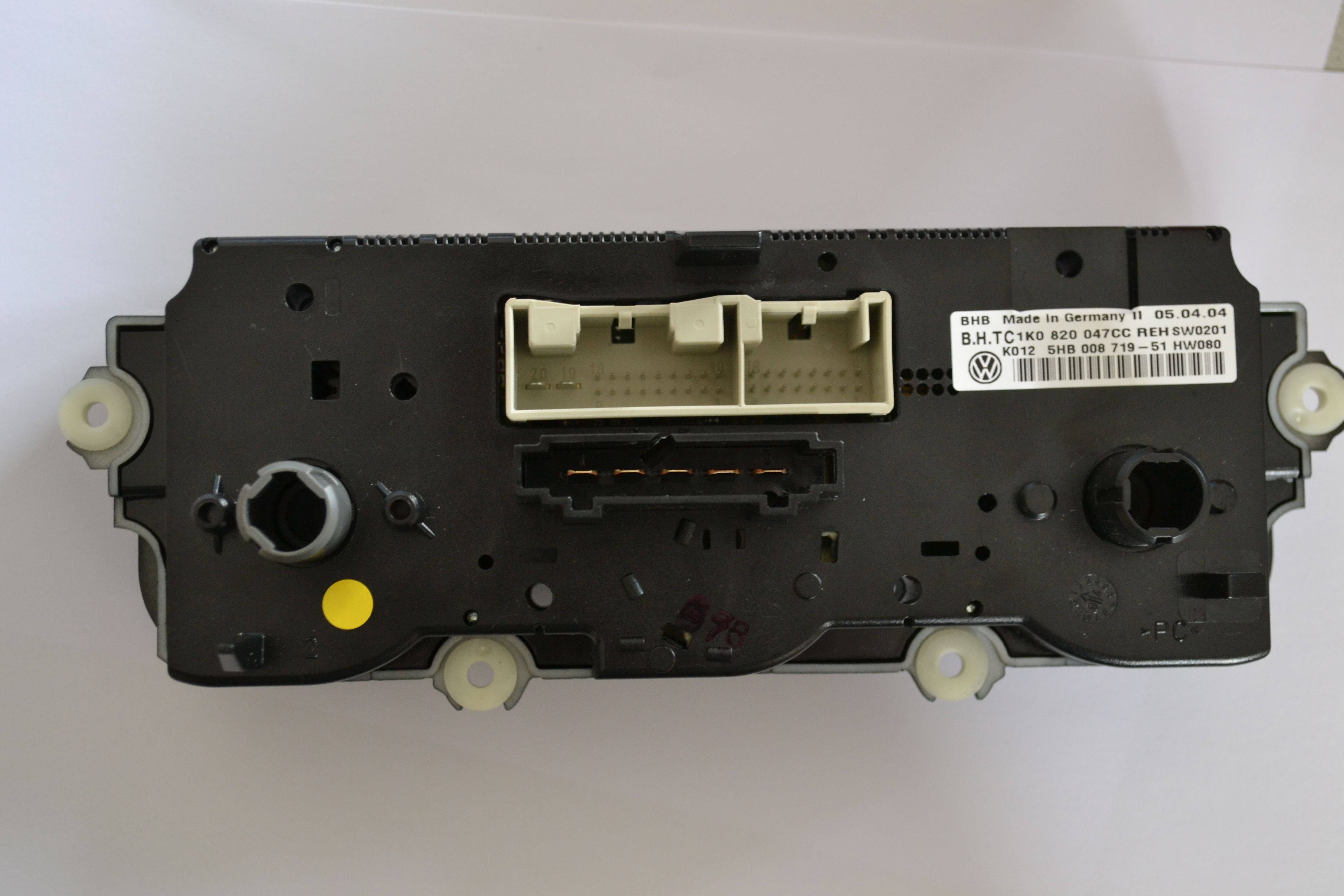 Heizungsregler VW Control Panel 1KO 820 047 EG REH NEU